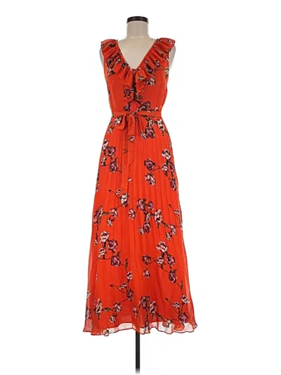 Pre-owned Lulus Casual Dress In Orange