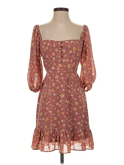 Pre-owned Lulus Casual Dress In Pink