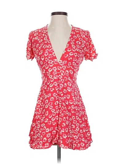 Pre-owned Lulus Casual Dress In Red
