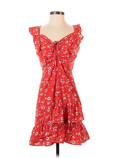 Pre-owned Lulus Casual Dress In Red