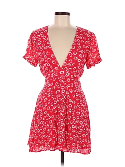 Pre-owned Lulus Casual Dress In Red