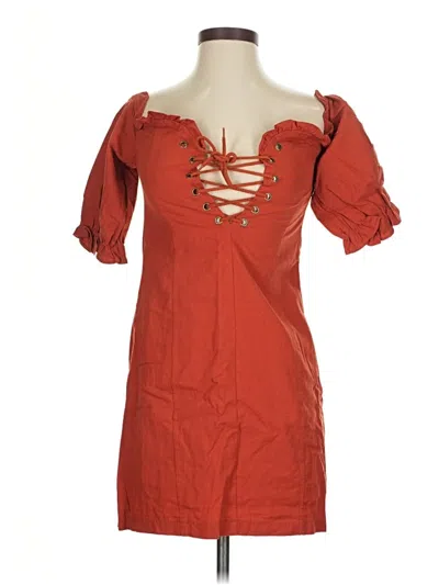 Pre-owned Lulus Casual Dress In Red