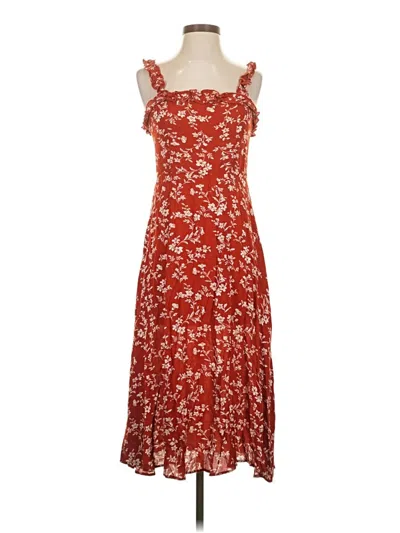 Pre-owned Lulus Casual Dress In Red