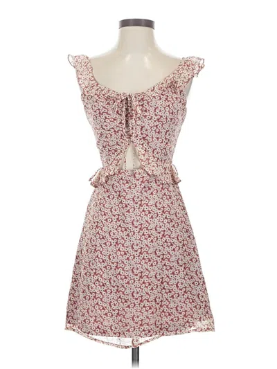 Pre-owned Lulus Casual Dress In Red