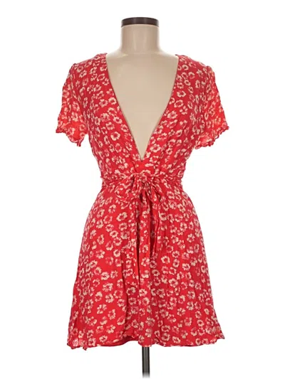 Pre-owned Lulus Casual Dress In Red
