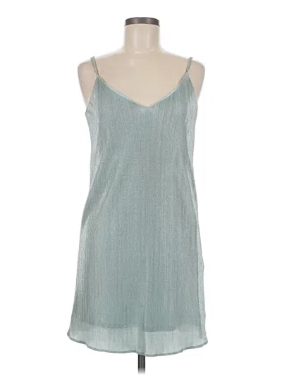 Pre-owned Lulus Casual Dress In Silver