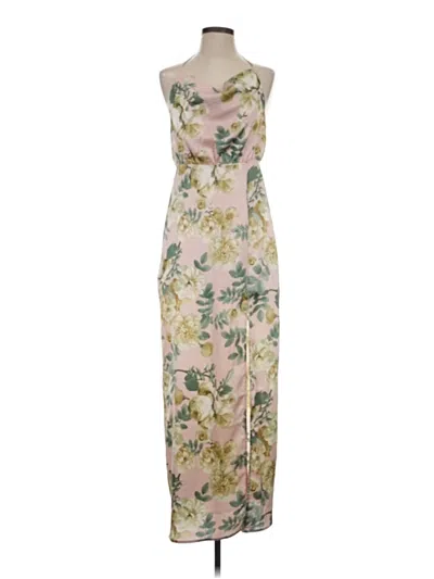 Pre-owned Lulus Casual Dress In Tan