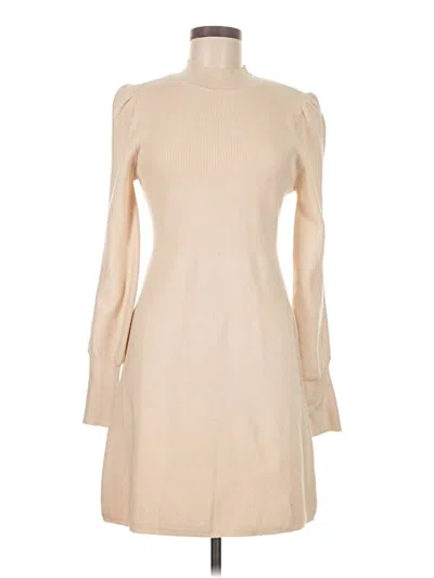 Pre-owned Lulus Casual Dress In Tan