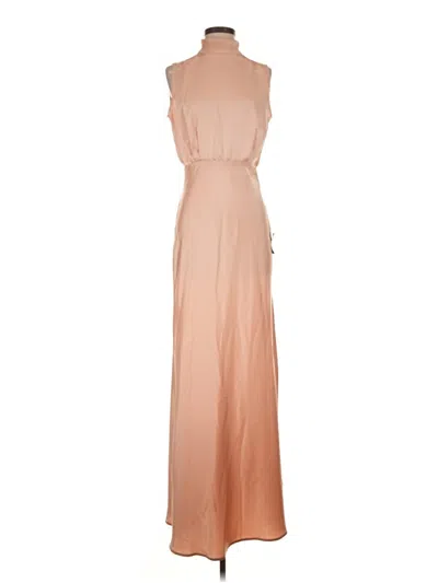 Pre-owned Lulus Casual Dress In Tan