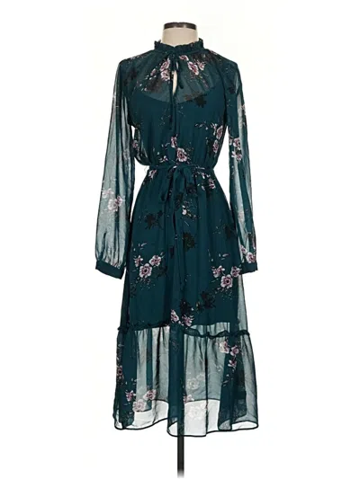 Pre-owned Lulus Casual Dress In Teal