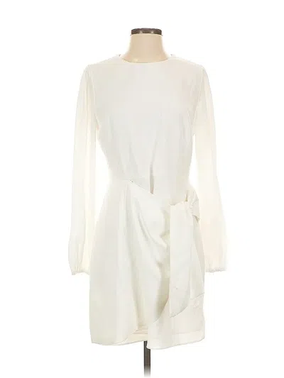 Pre-owned Lulus Casual Dress In White