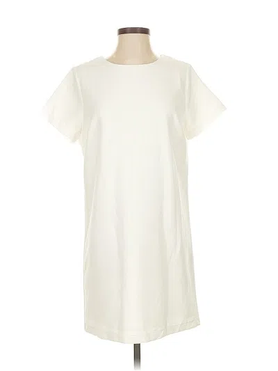 Pre-owned Lulus Casual Dress In White