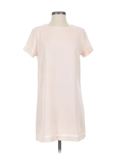 Pre-owned Lulus Casual Dress In White