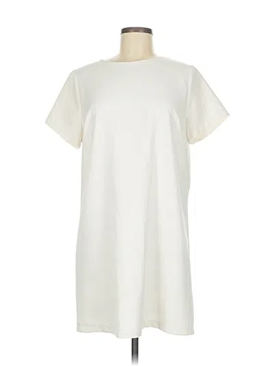 Pre-owned Lulus Casual Dress In White