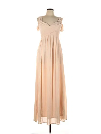 Pre-owned Lulus Casual Dress In White