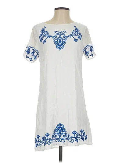 Pre-owned Lulus Casual Dress In White