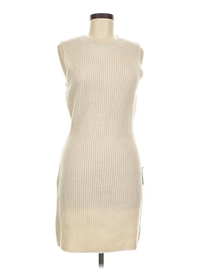 Pre-owned Lulus Casual Dress In White