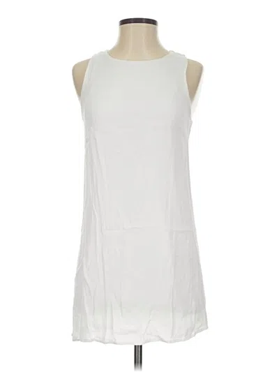 Pre-owned Lulus Casual Dress In White