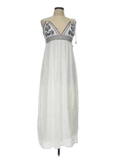 Pre-owned Lulus Casual Dress In White