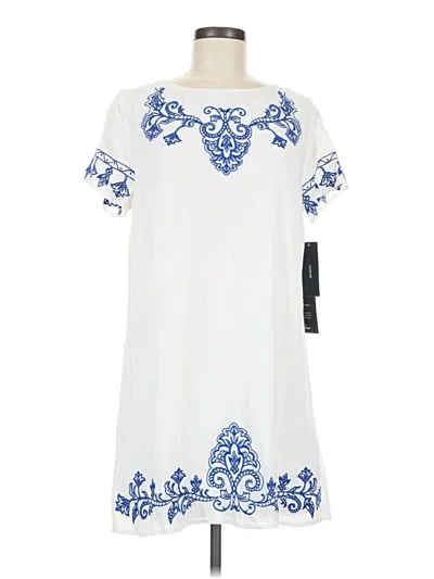Pre-owned Lulus Casual Dress In White