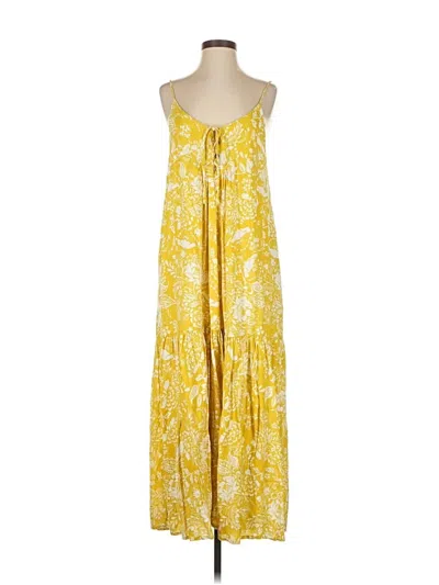 Pre-owned Lulus Casual Dress In Yellow