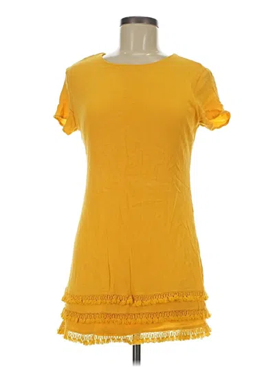 Pre-owned Lulus Casual Dress In Yellow