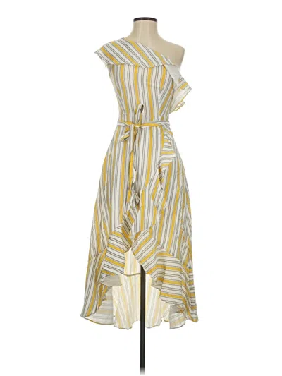 Pre-owned Lulus Casual Dress In Yellow