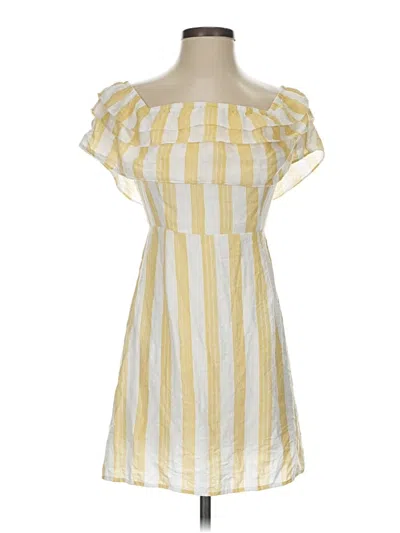 Pre-owned Lulus Casual Dress In Yellow