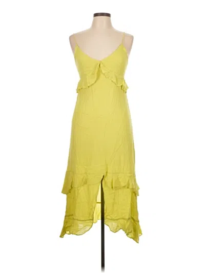 Pre-owned Lulus Casual Dress In Yellow