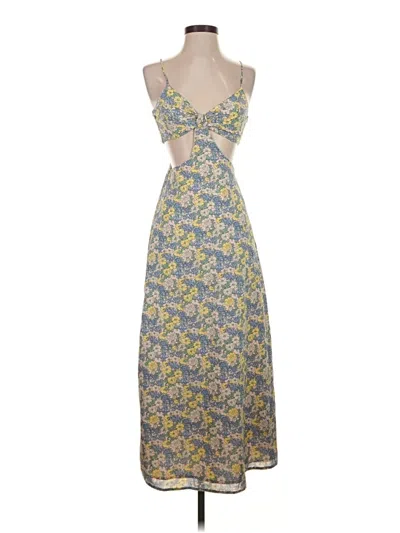Pre-owned Lulus Casual Dress In Yellow