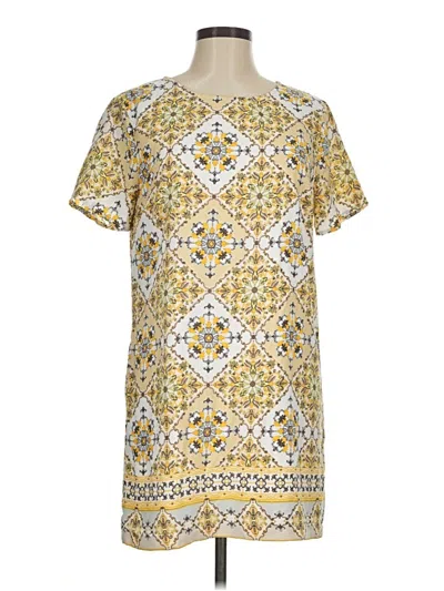 Pre-owned Lulus Casual Dress In Yellow