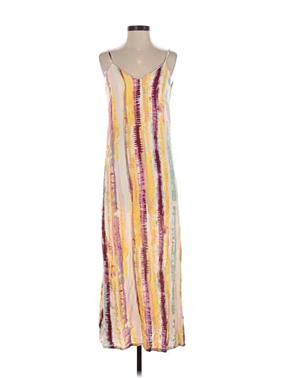 Pre-owned Lulus Casual Dress In Yellow