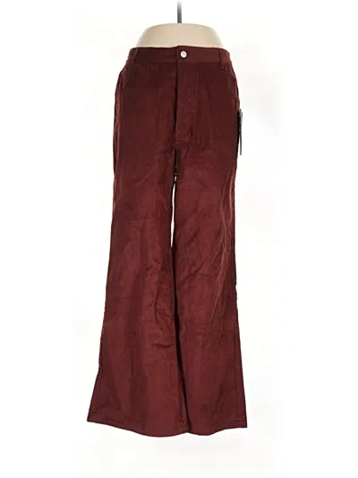 Lulus Casual Pants In Burgundy