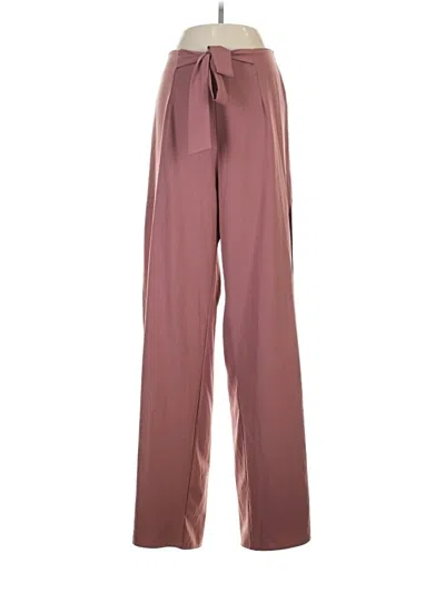 Pre-owned Lulus Casual Pants In Burgundy