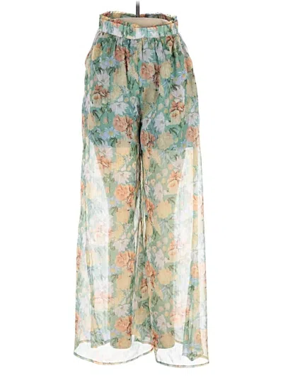 Pre-owned Lulus Casual Pants In Green