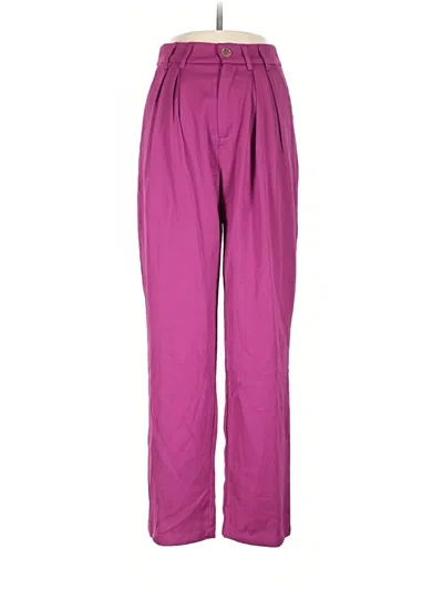 Pre-owned Lulus Casual Pants In Purple