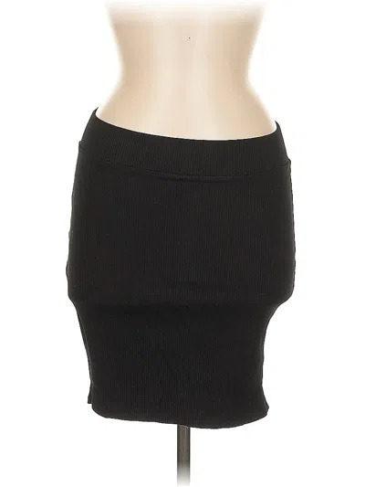 Pre-owned Lulus Casual Skirt In Black