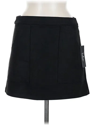 Pre-owned Lulus Casual Skirt In Black