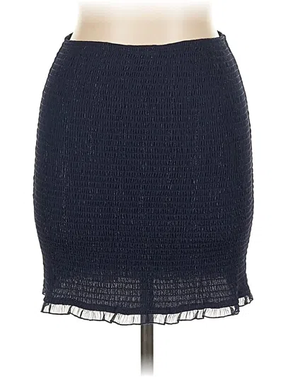 Pre-owned Lulus Casual Skirt In Blue
