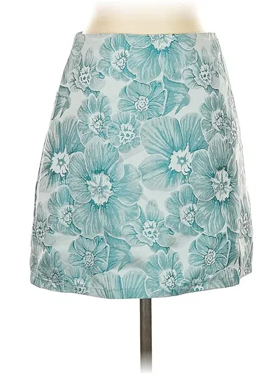 Pre-owned Lulus Casual Skirt In Blue