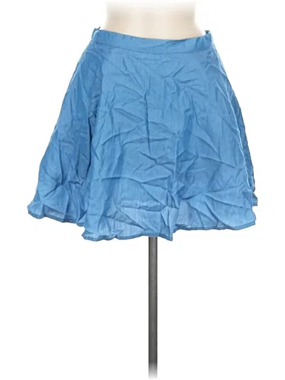 Pre-owned Lulus Casual Skirt In Blue