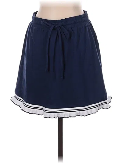 Lulus Casual Skirt In Blue