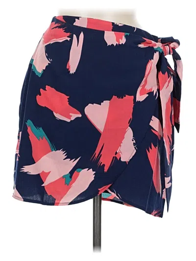 Pre-owned Lulus Casual Skirt In Blue