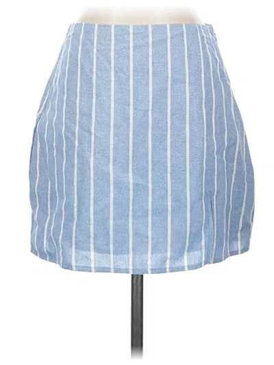 Lulus Casual Skirt In Blue