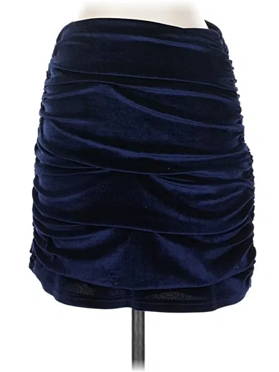 Pre-owned Lulus Casual Skirt In Blue