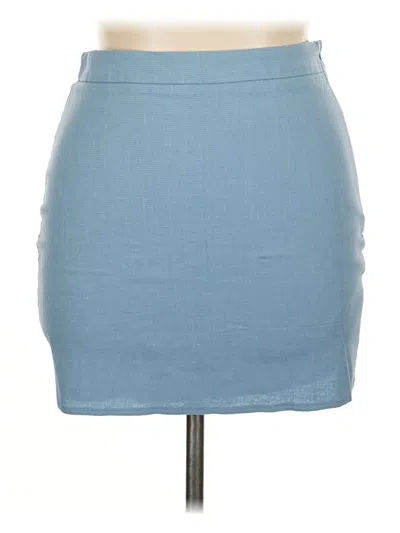 Pre-owned Lulus Casual Skirt In Blue