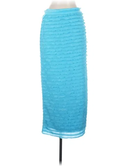 Pre-owned Lulus Casual Skirt In Blue