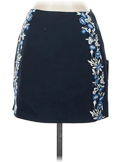 Lulus Casual Skirt In Blue