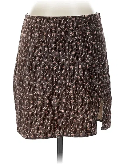 Pre-owned Lulus Casual Skirt In Brown