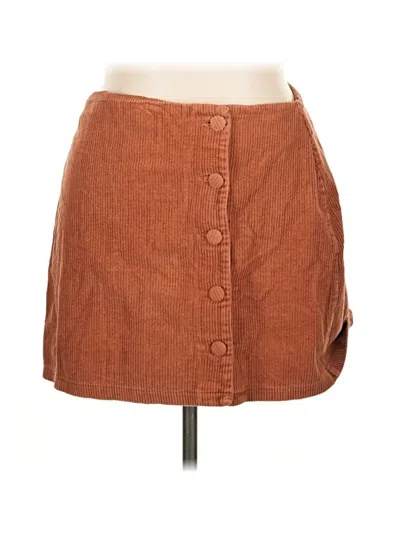 Pre-owned Lulus Casual Skirt In Brown